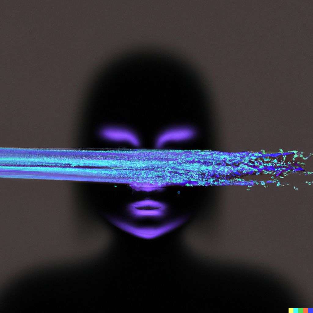 a representation of anxiety, digital art, infinity